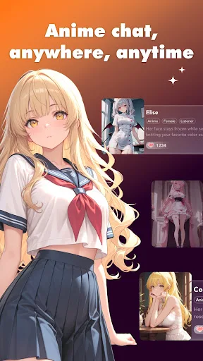 Sayin AI: Chat with AI friends screenshot 1