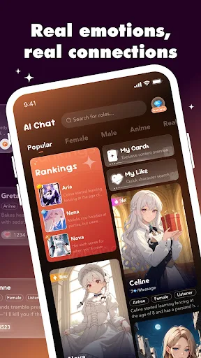 Sayin AI: Chat with AI friends screenshot 2