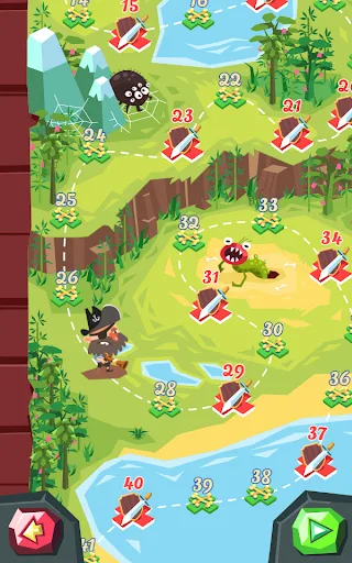 Pirates! - the match 3 screenshot 2