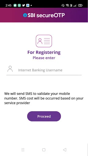 SBI Secure OTP screenshot 2