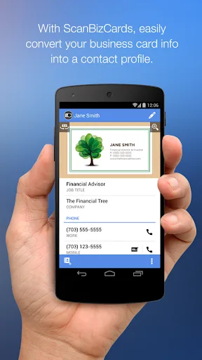 ScanBizCards Lite - Business C screenshot 4