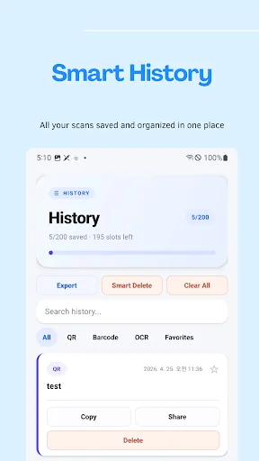 QR Scanner & Barcode ScanMate screenshot 5