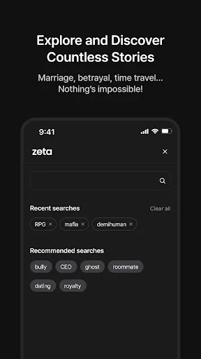 zeta - Create Your Own Story screenshot 5