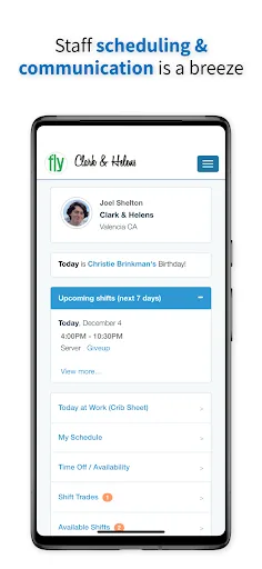 Schedulefly screenshot 1