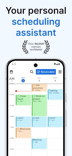 FlowSavvy: AI Schedule Planner screenshot 1