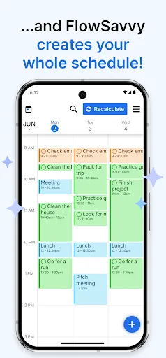 FlowSavvy: AI Schedule Planner screenshot 3