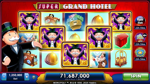 MONOPOLY Slots - Casino Games screenshot 3