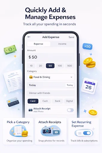 Pocket -Budget Expense Tracker screenshot 4