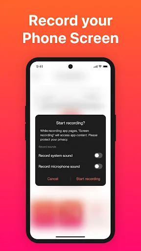 Screen Recorder: Audio & Video screenshot 2