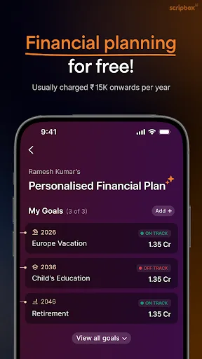 Scripbox Mutual Fund & SIP App screenshot 4