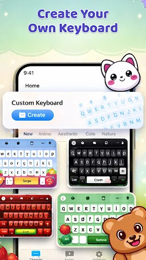 All Keyboard Themes-Font Style screenshot 1