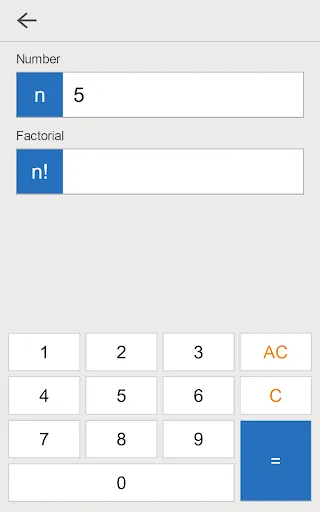 Factorial Calculator screenshot 5