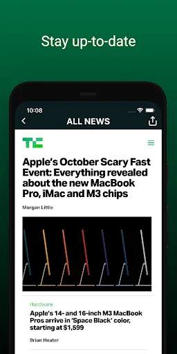 TechCrunch News Reader screenshot 5