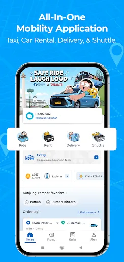 MyBluebird - Taxi & Car Rental screenshot 3