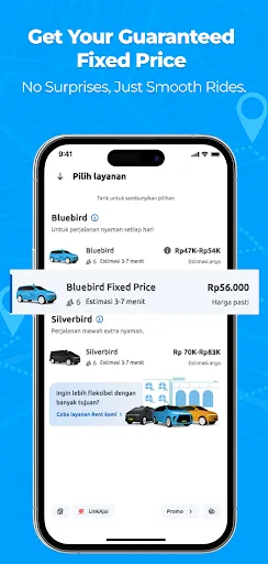 MyBluebird - Taxi & Car Rental screenshot 4