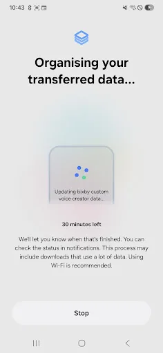 Samsung Smart Switch Mobile screenshot 5