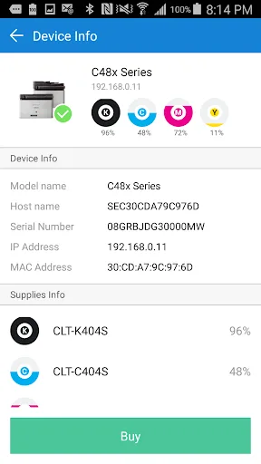 Samsung Mobile Print screenshot 5