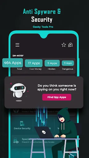 Geek Security: Anti Hack & Spy screenshot 2