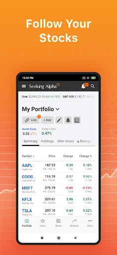 Seeking Alpha: News & Analysis screenshot 1