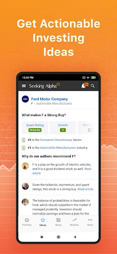 Seeking Alpha: News & Analysis screenshot 2