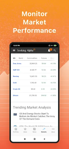 Seeking Alpha: News & Analysis screenshot 4