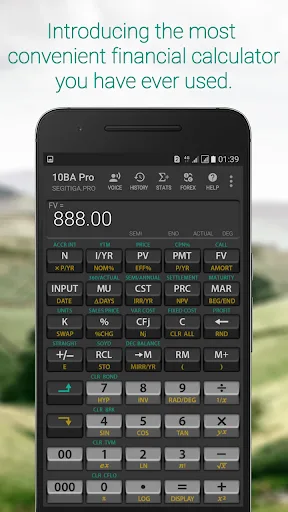 10BA Pro Financial Calculator screenshot 1