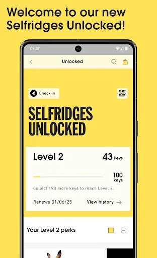 Selfridges screenshot 1