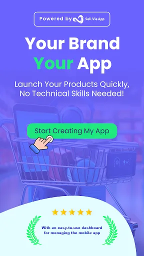 Sell Via App: Make Online Shop screenshot 1