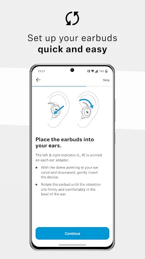Sennheiser TV Clear App screenshot 2