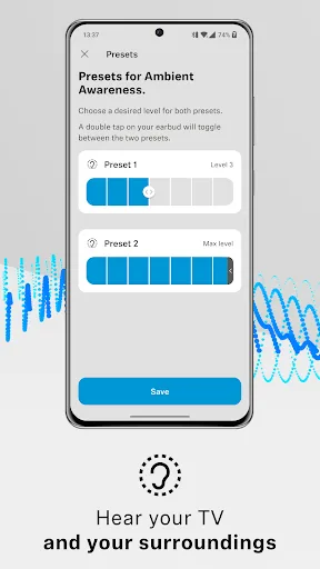 Sennheiser TV Clear App screenshot 4