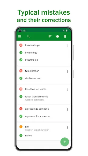 Phrasebook screenshot 2