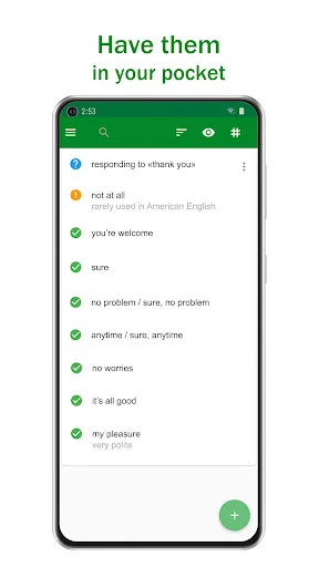 Phrasebook screenshot 4