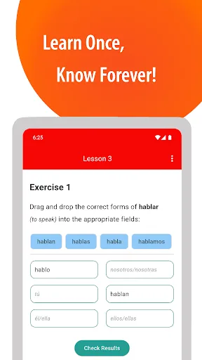 Learn Spanish Grammar & Verbs screenshot 2