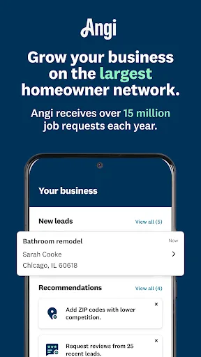 Angi for Pros screenshot 1