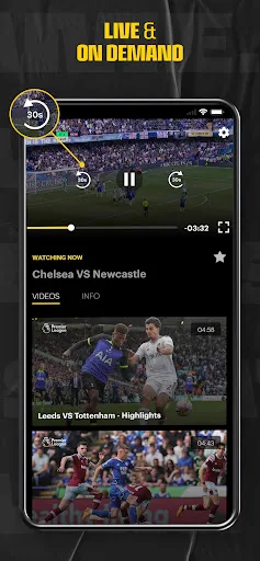 Setanta Sports: Sports TV App screenshot 4