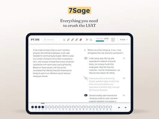 7Sage LSAT screenshot 5