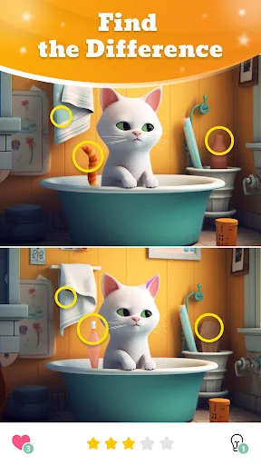 Find Five: Find the difference screenshot 1