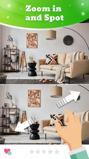 Find Five: Find the difference screenshot 3