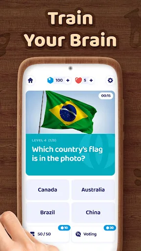 Brain Blitz Trivia－Preguntas screenshot 2