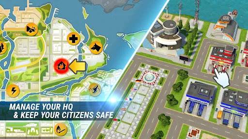 EMERGENCY HQ: firefighter game screenshot 5