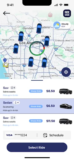 Share Ride screenshot 5