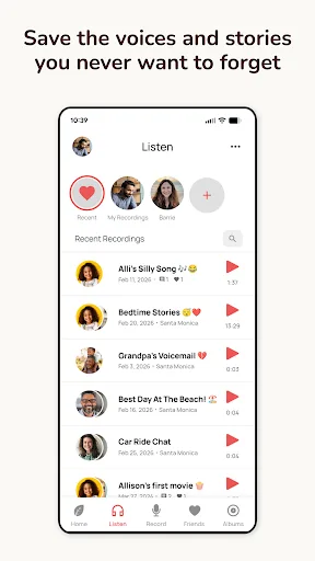 Leaf: Voice Recorder & Journal screenshot 1