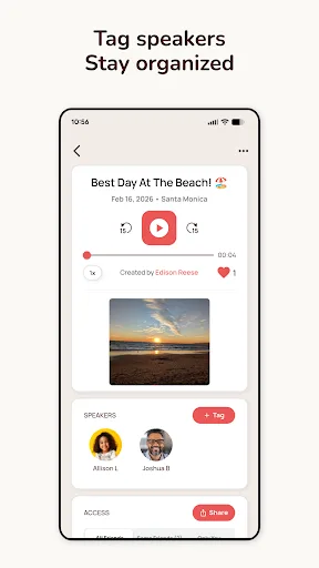 Leaf: Voice Recorder & Journal screenshot 3