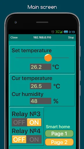 RemoteXY: Arduino control screenshot 4