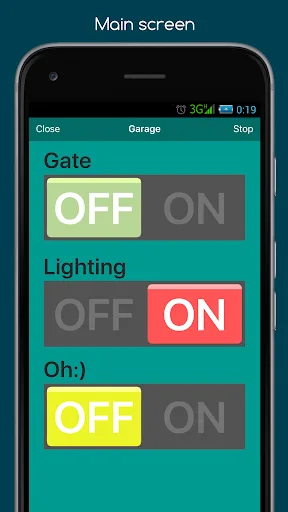 RemoteXY: Arduino control screenshot 5