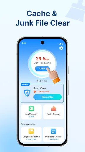 Shield Antivirus: Junk Cleaner screenshot 1
