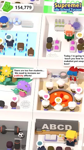 Supreme! Idle School Tycoon screenshot 3