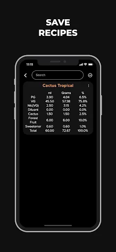 DIY E-Liquid Calculator | Vape screenshot 3