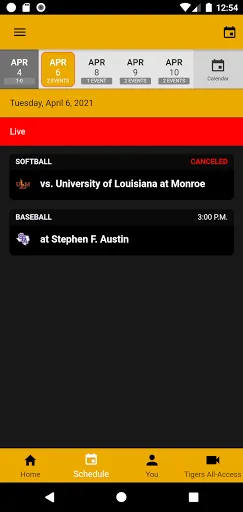 Grambling Athletics screenshot 2