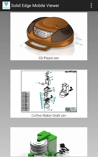 Solid Edge Mobile Viewer screenshot 1